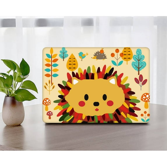 Compatible Newest MacBook Pro 13" Case Rel. Model A1706/A1708/A1989/A2159/A2251/A2289/A2338 M1, Plastic Hard Shell Case Cable Tie, Animal A 20