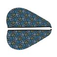thumbnail image 5 of Yiaed Bicycle Colorful Print Hair Cap with Button,Coral Fleece Hair Towel Wrap for Women Wet Hair,Quick Dry Turban for Wet Hair Long Thick Hair, 5 of 5
