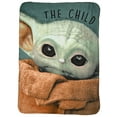 thumbnail image 2 of Disney Star Wars Baby Yoda Throw Blanket 45" x 60" The Child, 2 of 3