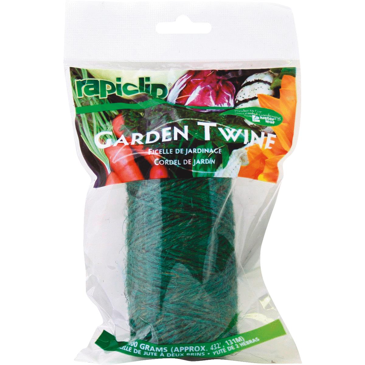 Rapiclip 432 Ft. Green Jute Garden Twine Plant Tie 878