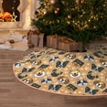 thumbnail image 6 of KLL Cute Dogs Head Christmas Tree Skirt 30" ,Party Decorations Farmhouse for Christmas Decorations Holiday Party, 6 of 6
