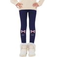thumbnail image 2 of Coerni Toddler Girls Thermal Fleece Lined Leggings Warm Winter Yoga Pants for Kids Toddlers Youth Thick Plush Insulation Tights, 2 of 4