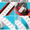 thumbnail image 6 of Livhil 30 Rolls 15000pcs White Price Gun Labels for Mx-5500 Labeller White Pricemarker Stickers Plus 3 Piece Refill Ink Rolls, 6 of 7
