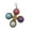 A, variant on Orangide Fidget Toy Silicone Stress Relief Push Sensory Toy Portable Anxiety Popper Game Early Educational Brain Training for Kids Travel