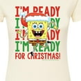 thumbnail image 3 of SpongeBob SquarePants - I'm Ready For Christmas - Juniors Fitted Graphic T-Shirt, 3 of 6