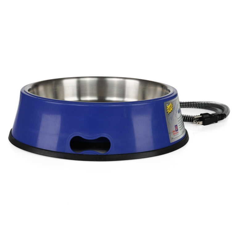 Stainless steel 2024 heated water bowl