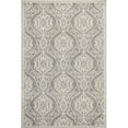 thumbnail image 1 of HomeRoots 352980 7 ft. 7 in. x 10 ft. 10 in. UV-Treated Polypropylene Silver Area Rug, 1 of 1