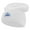 White, variant on Peru Landscape Sign Embroidered Big Size Superior Cotton Short Knit Beanie - Navy XL-3XL