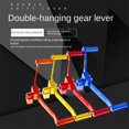 thumbnail image 2 of Levier de Vitesse Double Tête Universel pour Moto Repose-Pieds en Alliage d'Aluminium pour Rétrofriction de Moto, 2 of 6