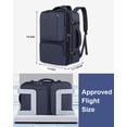 thumbnail image 3 of Mochila Vancropak Carry on de 45 litros con 3 cubos de embalaje, color azul, 3 of 7