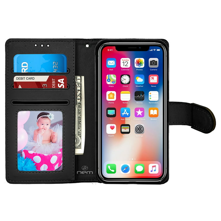 Wallet Case Iphone X 10, Iphone 10 X Book Case