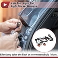 thumbnail image 3 of Cableado del Zócalo de Luz Trasera Izquierda para Chevrolet Silverado 1500 2016-2019 No.23295977/23295978 Conector de Pigtail de Luz Trasera Derecha, 3 of 7