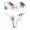 White, variant on Swimsuits for Women,Women's Two Piece Print Split Swimsuit Bikini Swimsuit Beachwear White M(M)
