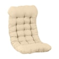 thumbnail image 2 of KQJQS Rocking Chair Cushions High Back Patio Cushion Non-Slip Bottom Tufted Seat Pads with Ties Office Chair Pads Seat Cushion, 2 of 6