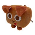 thumbnail image 1 of Big Games Cat Plush With Code Pet Simulator X Square Cat Plush Toy, 1 of 2