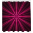 thumbnail image 3 of Ambesonne Hot Pink Shower Curtain, Starburst Futuristic, 69"Wx75"L, Pink Fuchsia Purple, 3 of 3