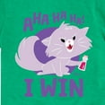 thumbnail image 3 of Disney Classics - Cats & Dogs - Yzma Cat I Win - Toddler And Youth Short Sleeve Graphic T-Shirt, 3 of 5