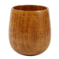 thumbnail image 2 of Wooden Cup Primitive Log Color Handmade Natural Wood Coffee Tea Beer Juice Milk Mug #1, 2 of 3