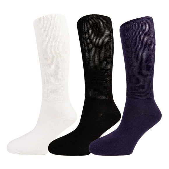 Calcetines Unisex Sokkos Algodón Liso 3 Pares Cómodos y Duraderos