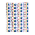 thumbnail image 1 of Colorful Fish Swimming Pattern Throw Blanket, Super Soft Anti-Pilling Flannel Bed Blankets, 60"x50", 1 of 8