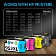thumbnail image 2 of Cartucho de tinta Smart Ink compatible con HP 952XL 952 XL, 2 of 8