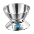 thumbnail image 3 of Báscula de cocina digital con recipiente, báscula de café de alta precisión de 5 kg/1 G, báscula portátil con pantalla , báscula multifunción para, 3 of 9