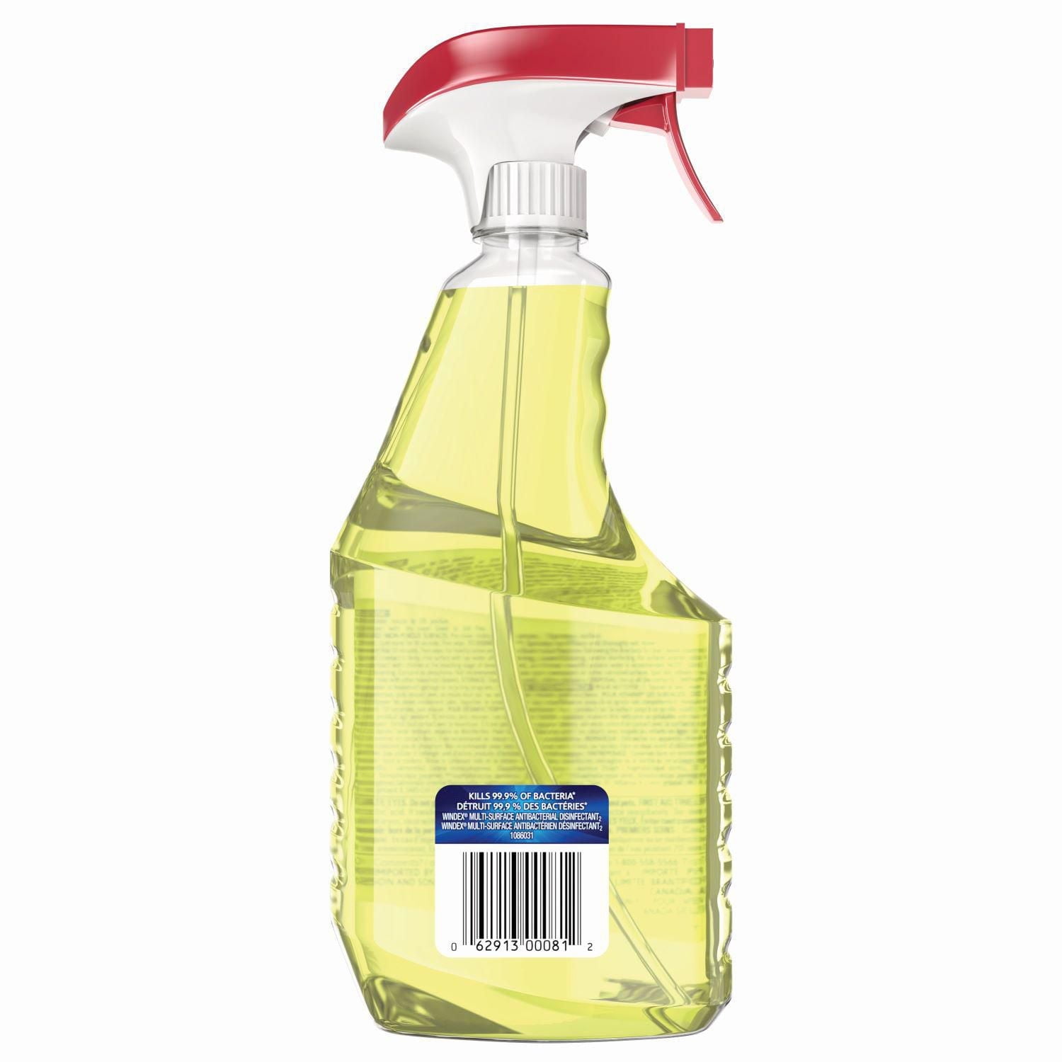 Windex Multi Surface Nettoyant Antibactérien Désinfectant 950 mL