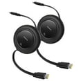 thumbnail image 1 of Cable USB C Baseus de 100 W, 2 unidades, 2 m, retráctil para iPhone, 1 of 7
