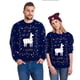 thumbnail image 2 of Sudadera fea de Navidad con estampado 3D de llama para hombre y mujer, suéter de Nochevieja para Navidad, jersey para parejas, jersey para fiestas navideñas, 2 of 5