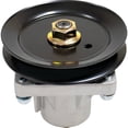 thumbnail image 3 of Spindle Assembly with 5 Inch Pulley Compatible with 46 Inch Deck White Outdoor Bolens MTD Riding Lawn Mower 112-0311 918-0240 861B2 0240C 0240A 0430A 0430B 0430C 0240B 1997 13AG683H163, 3 of 4