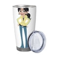 thumbnail image 2 of Vaso de 20 oz Wild Kratts, taza de viaje para café con aislamiento al vacío de acero inoxidable, taza de café, taza de viaje con tapa, taza térmica para exteriores, 2 of 8