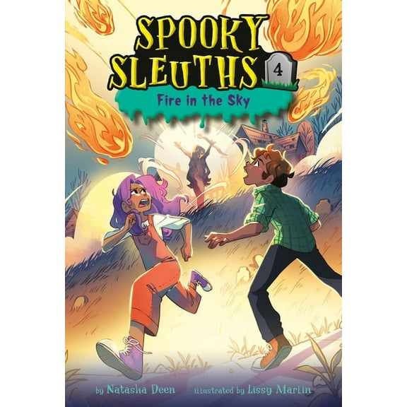 Spooky Sleuths Spooky Sleuths #4: Fire in the Sky, (Paperback)