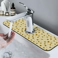 thumbnail image 7 of Sikiie Sunflowers Bee Splash Guard for Sink Faucet-1 PC Super Absorbent Fast Drying Mat Sink Gadgets-Splash Guard for Kitchen, Sink Mat, 7 of 7