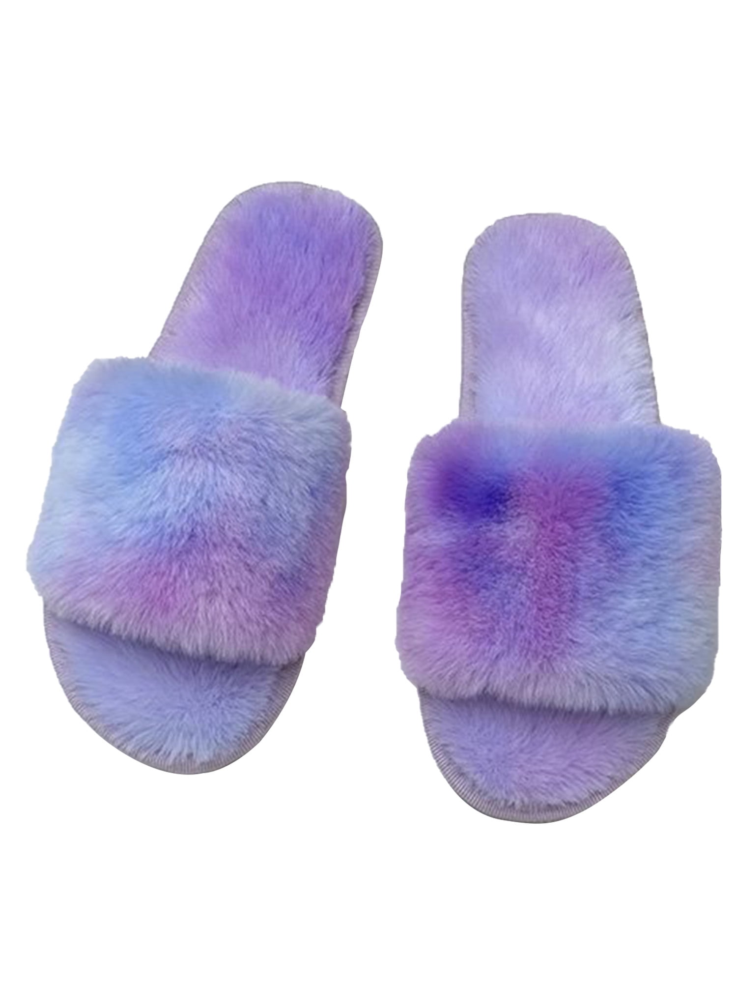 spring plush slippers