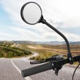 thumbnail image 4 of Ángulo ajustable Amplio rango Vista trasera Reflector Manillar de bicicleta Espejo retrovisor Convexo Espejos retrovisores para ciclismo JShteea El nuevo, 4 of 8