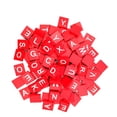 thumbnail image 2 of Milisten 100 Pcs Copeaux de Bois Naturels Rouges DIY 26 Lettres Anglaises Mots Alphabet Casse-Tête Boîte d'Écriture Développement Intellectuel Bébé Copeaux de Bois, 2 of 5