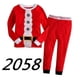 thumbnail image 1 of Conjunto de ropa de dormir para niños y niñas, conjunto de pijamas de dibujos animados, muñeco de nieve, Reno, Navidad, Papá Noel, novedad, 1 of 4