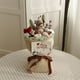 thumbnail image 4 of Ramo De Pap Noel Con Tira Led, Bolsa De Regalo, Adornos Navideos, Frascos De Vidrio, 30 Cm De Alto, Luces Led Brillantes, Para Interiores, Fiestas De Oficina, Paquete De 6, Rojo, UKHBMC, 4 of 8