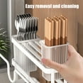 thumbnail image 4 of sruoe Cabinet Organizer, Kitchen Storage Rack, Knife Storage Rack, Kitchen Counter Shelves Clearance, Cabinet Countertop Shelves, Portable Small Free Standing Storage Rack Shelving, 4 of 5