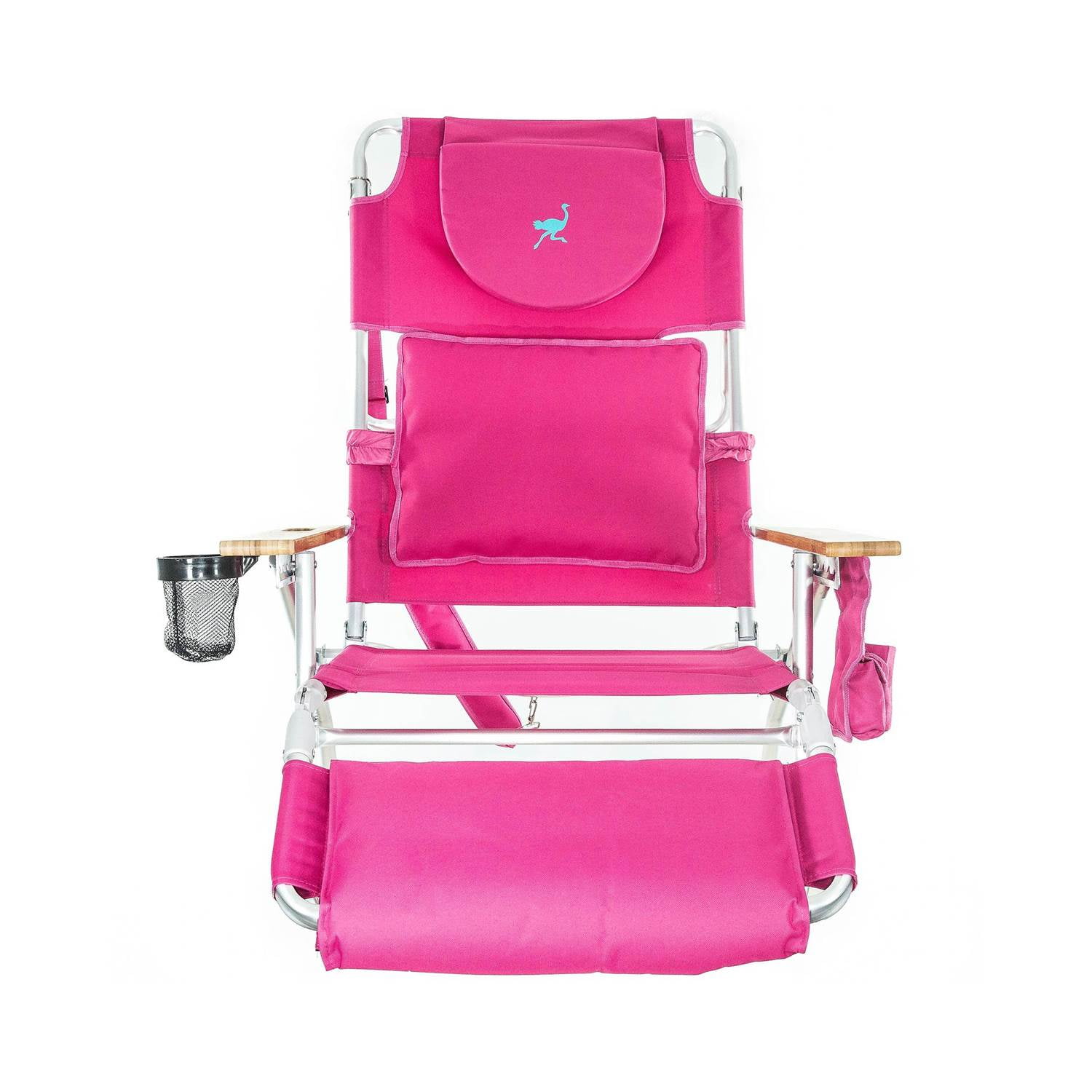 Ostrich Deluxe 3-in-1 Lounge Aluminum 