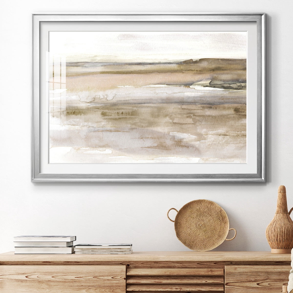 Sunset Bay Premium Framed Print - Ready to Hang