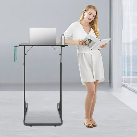 Adjustable Bike Trainer Desk Workstation Standing Desk for Work for Treadmill