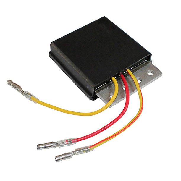 Regulador Eléctrico Funcional Rectificador De Motor Eficiente Rectificador De Regulador Sellado Rectificador Clásico Equipo Regulador De Voltaje De Metal Compatible Con Polaris Sweethay VI005978-00