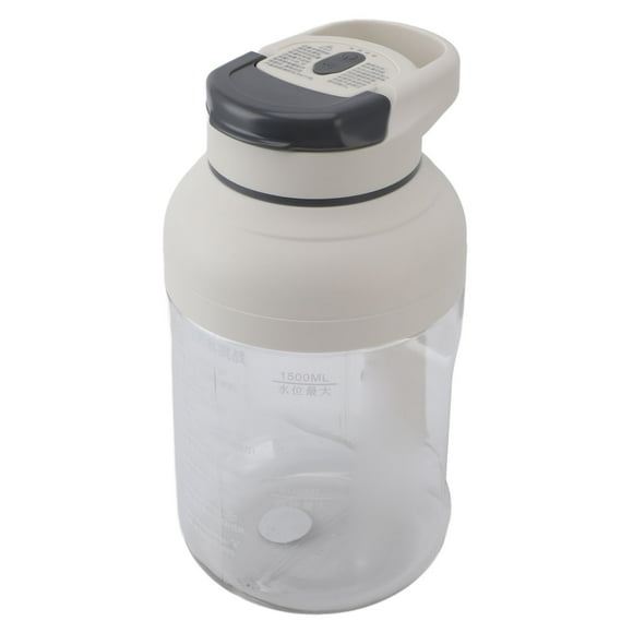 Smoothie Maker, 1500ml Fruit Mixer Blender Handheld Blender with Handle Portable Juicer Blender Cup High Power Electric Fruit Machine Blender Cup for Smoothie Drink Making