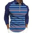 thumbnail image 2 of Fankiway Chemises à Manches Longues pour Hommes Chemise Col Hommes Imprimé Casual Manches Col Rabattable Chemises Chemises de Blouse pour Hommes Grands et Grands, 2 of 5