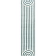 thumbnail image 2 of Unique Loom Whimsy Kids Collection Area Rug - Lines (2' x 8' Runner Sky blue/Ivory), 2 of 9