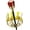 Red, variant on Dress Up America Kids' Little Gold Crown and Scepter With Blue Orb, One Size Fits Most