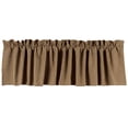 thumbnail image 2 of York Ticking Valance - Black 72x15.5, 2 of 4