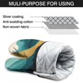 thumbnail image 7 of Teal Gold Marble Pattern Shower Curtain OneSize ,Bathroom Decorative Shower Curtains Set with 12 Hooks,Modern Waterproof Washable Shower Curtain, 7 of 7