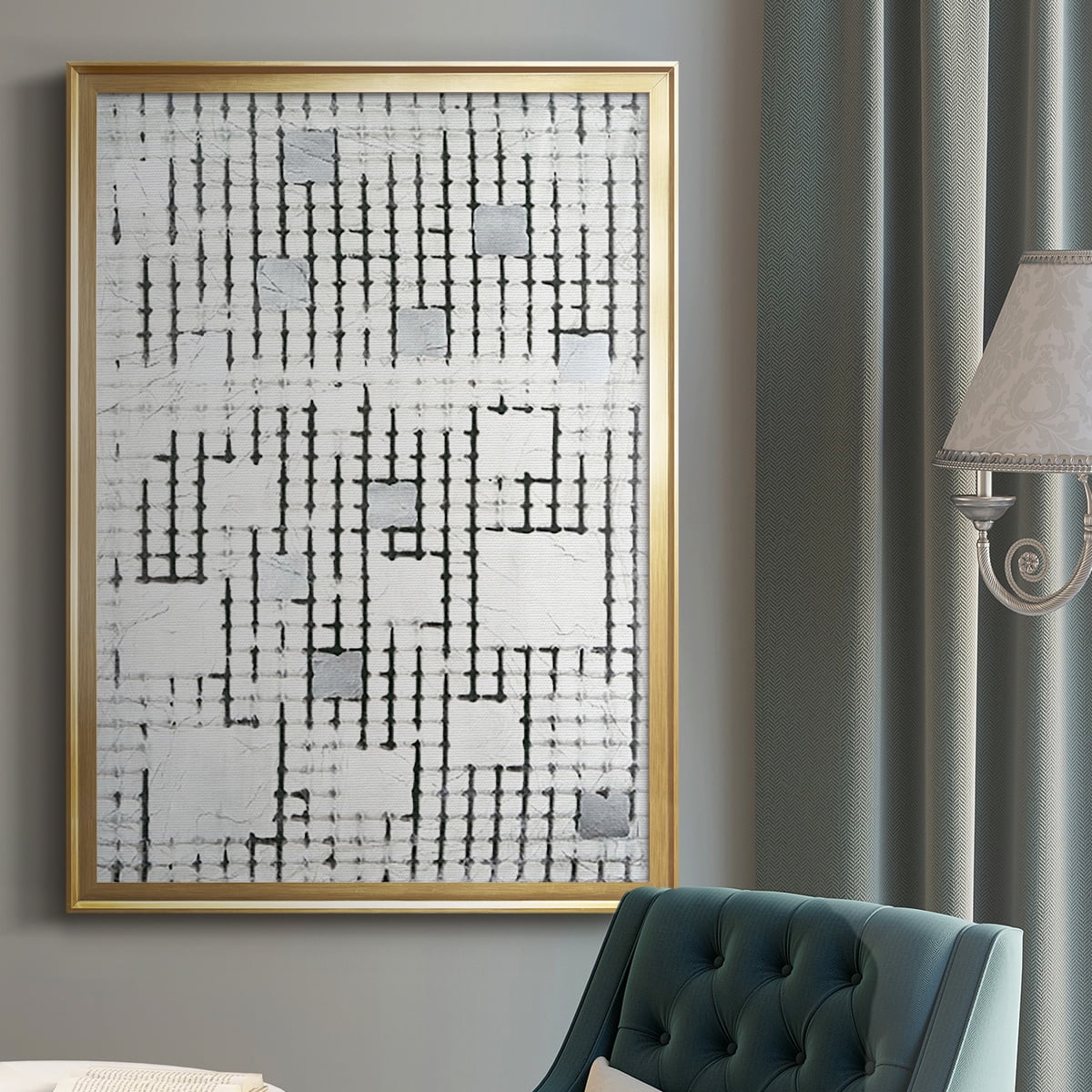 Gossamer II Premium Framed Print, in Gold, Black, or Silver - Ready to Hang